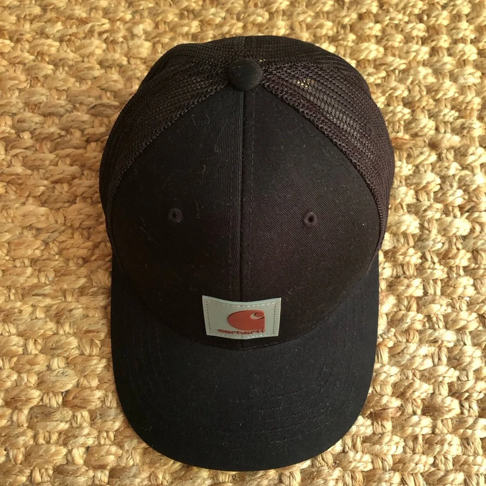 New: Carhartt RUGGED FLEX® TWILL MESH-BACK LOGO PATCH CAP 105216. One Size